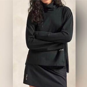 Ralph Lauren RLX - oversized, turtleneck - size S, black, NWT.